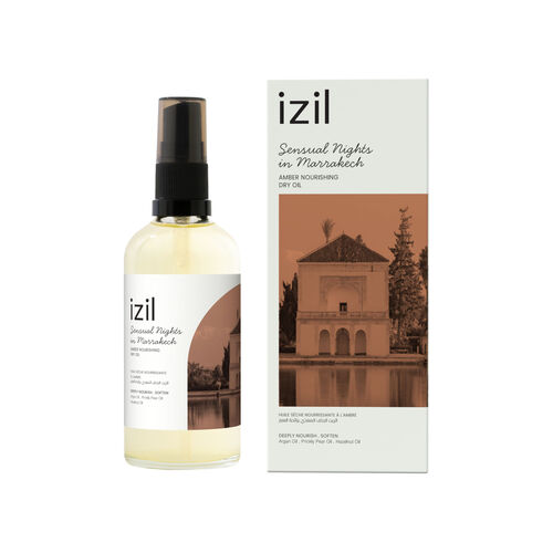 الزيت الجاف المغذي برائحة العنبر image number null