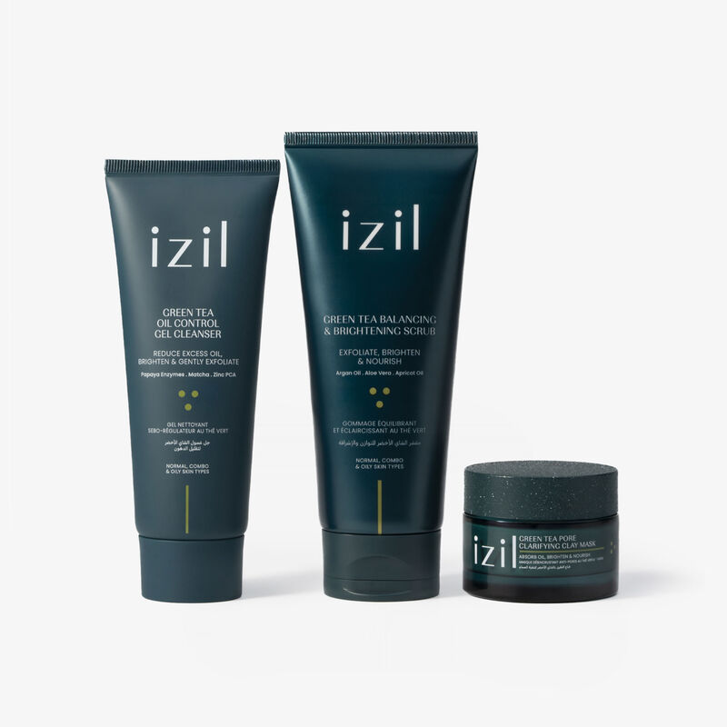 ثلاثي الشاي الأخضر للتفتيح والتنقيّة image number null