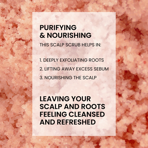 Pink Salt Scalp Scrub image number null