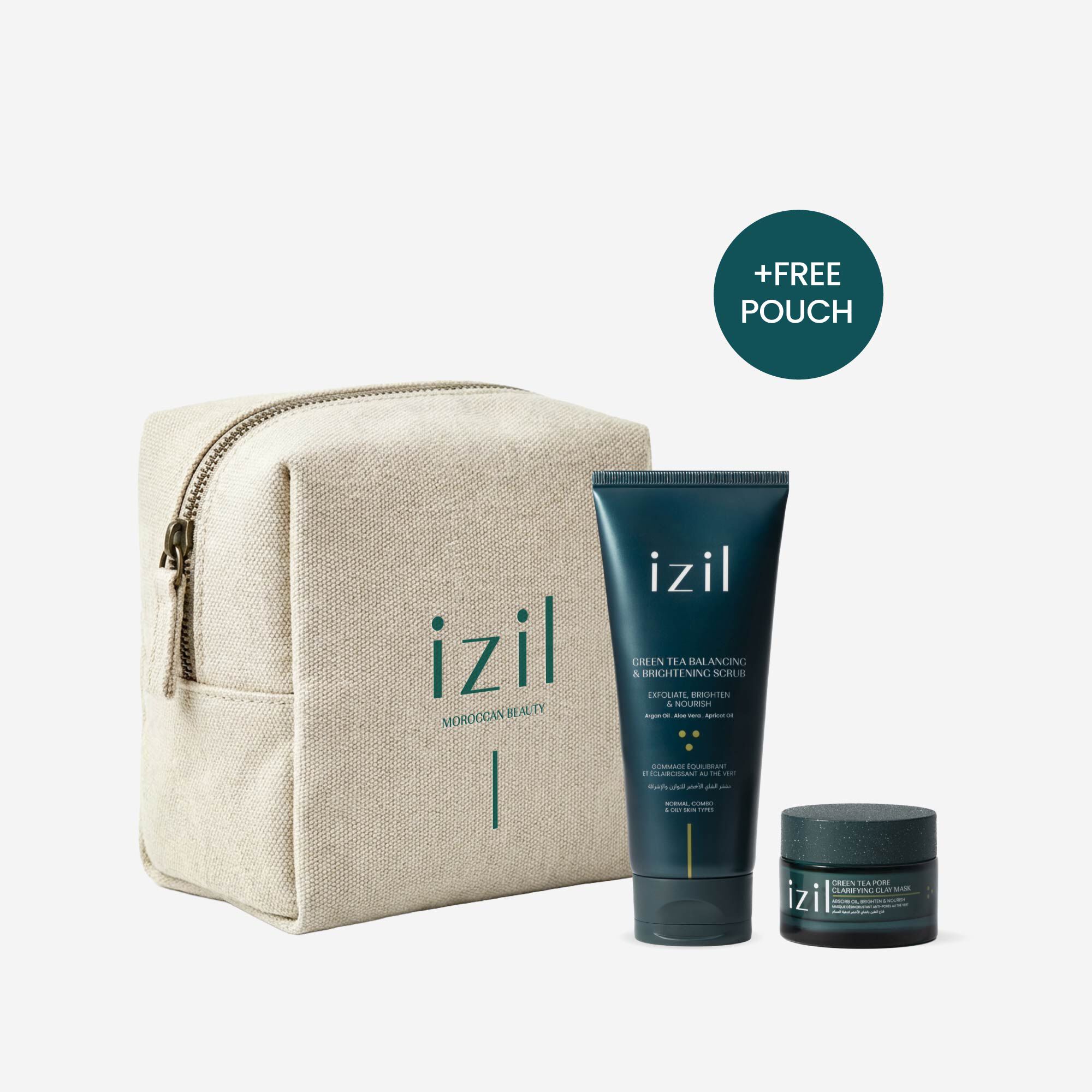 Shop Green Tea Oil-Controlling Duo Online | IZIL Beauty UAE