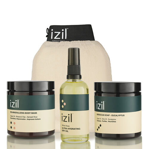 Hammam Rituals Hydrating Set - White Rose image number null