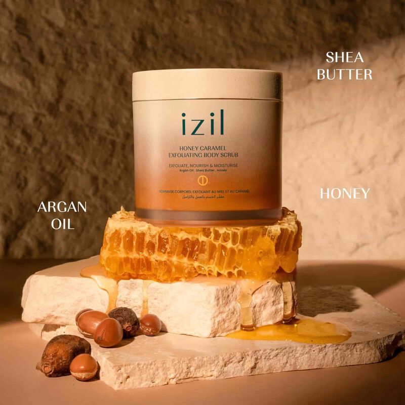 Honey Caramel Exfoliating Body Scrub image number null