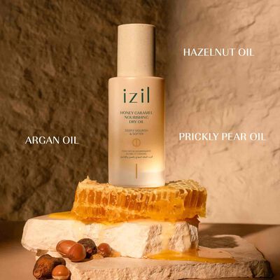 Honey Caramel Nourishing Dry Oil hover view