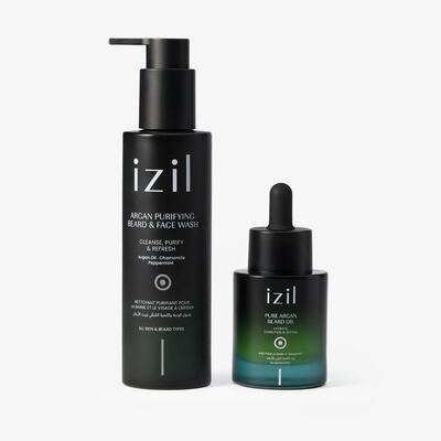 ثنائي الأرغان للعناية اليومية للرجال