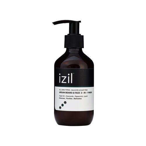 Argan Beard And Face 2 In 1 Wash image number null