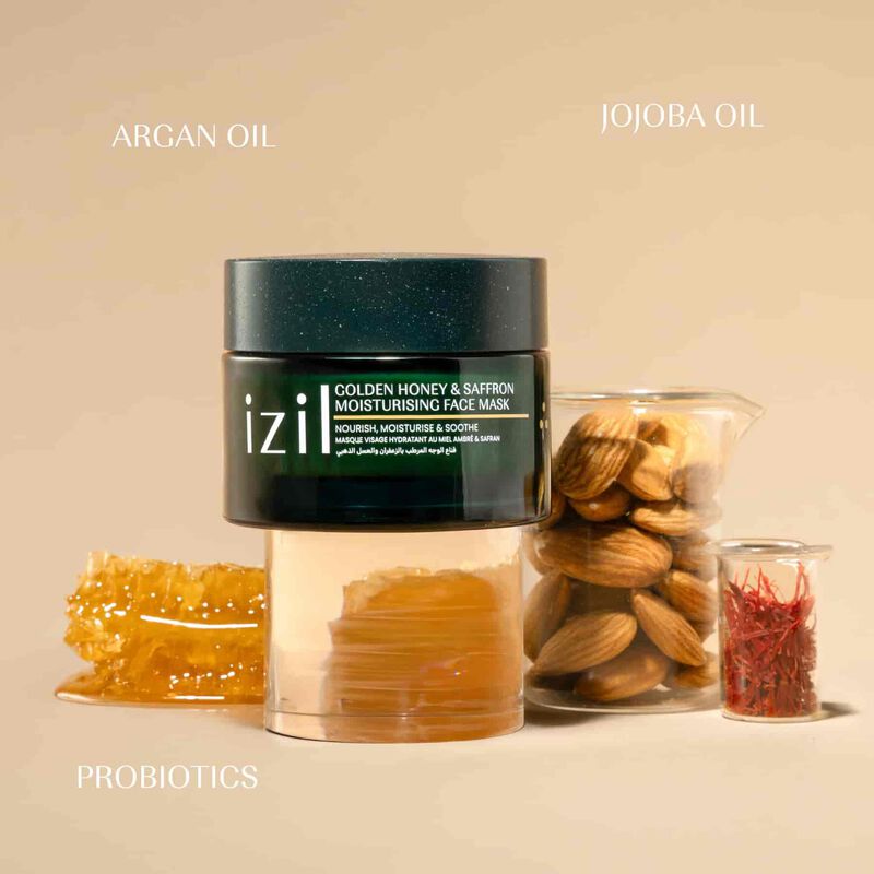 Golden Honey & Saffron Moisturising Face Mask image number null