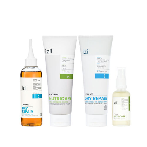 Get the Ultimate Hair Care Set now with 15% off – and Say goodbye to dry hair!