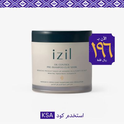 Oil Control Pre-Shampoo Clay Mask