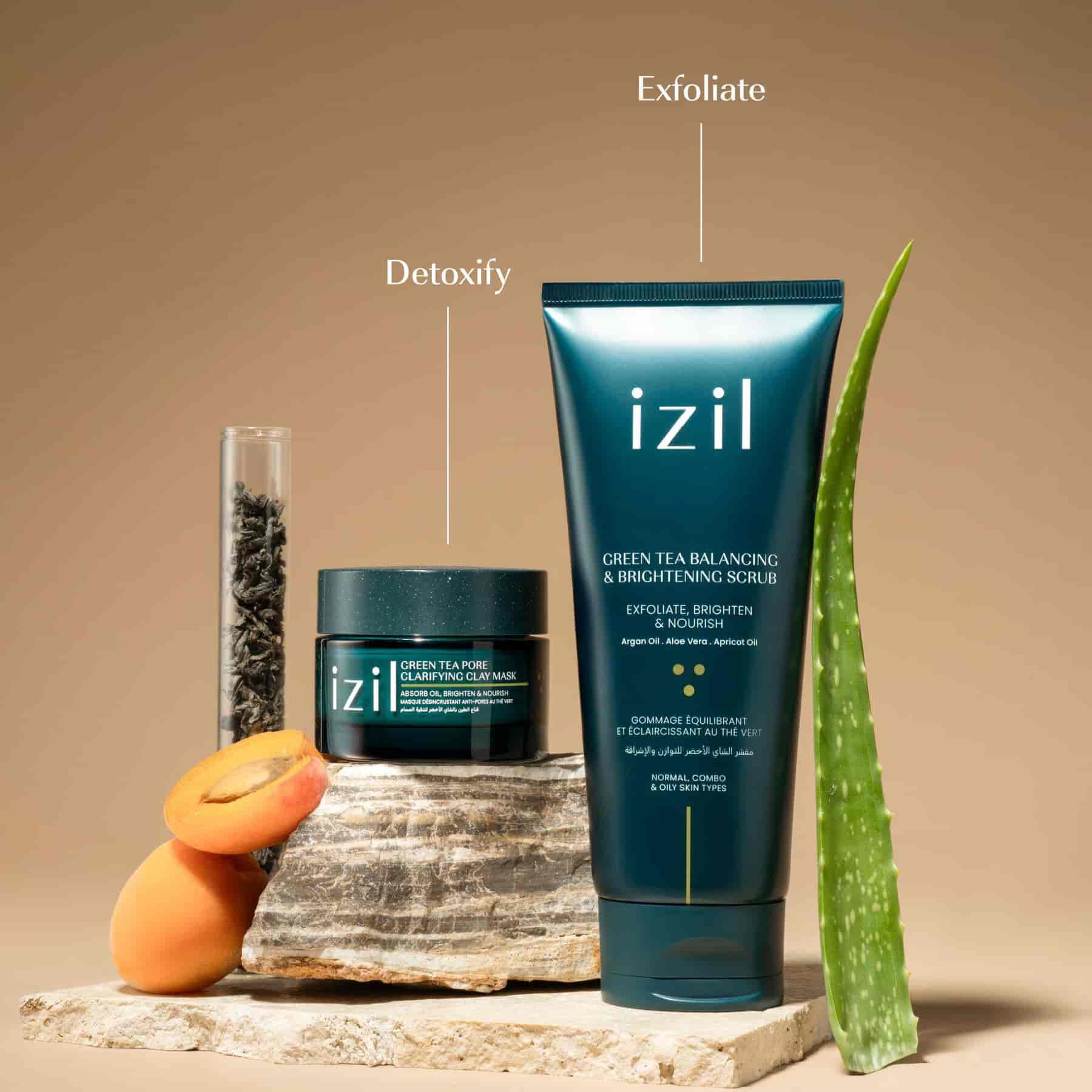 Shop Green Tea Oil-Controlling Duo Online | IZIL Beauty UAE