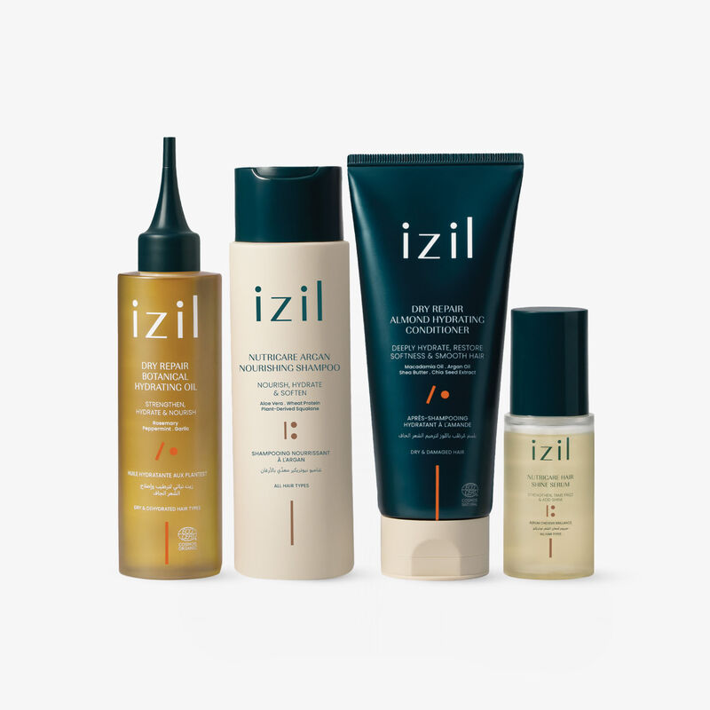 طقوس الترطيب العميق ولمعان الشعر image number null