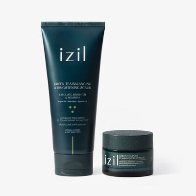 ثنائي الشاي الأخضر للتحكّم في الزيوت