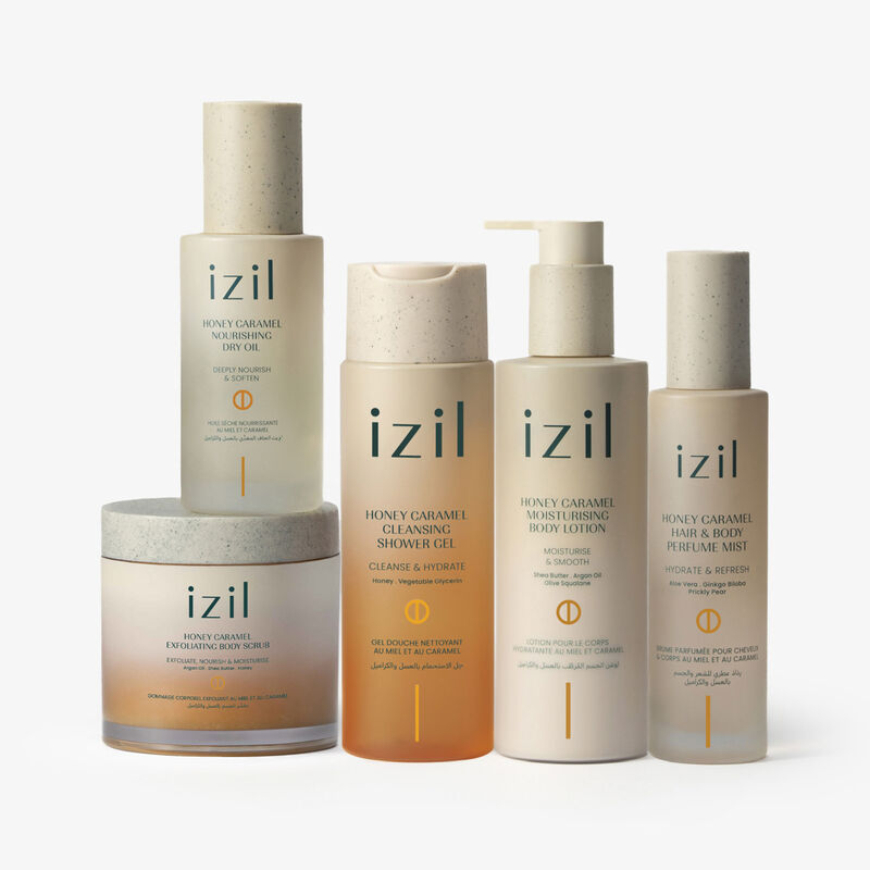 مجموعة العسل والكراميل الدافئة للعناية بالجسم image number null