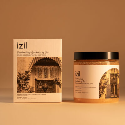 Enchanting Gardens of Fes  Orange Blossom Exfoliating Body Scrub