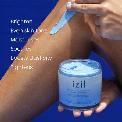 Blue Nila & BHA Brightening Sabonia Body Mask hover view