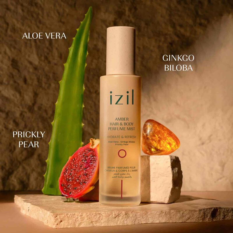 رذاذ عطري للشعر والجسم برائحة العنبر image number null