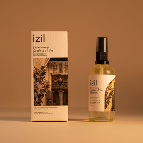 الزيت الجاف المغذي بزهر البرتقال image number null
