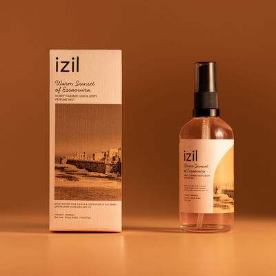 Warm Sunset of Essaouira  Honey Caramel Hair & Body Perfume Mist