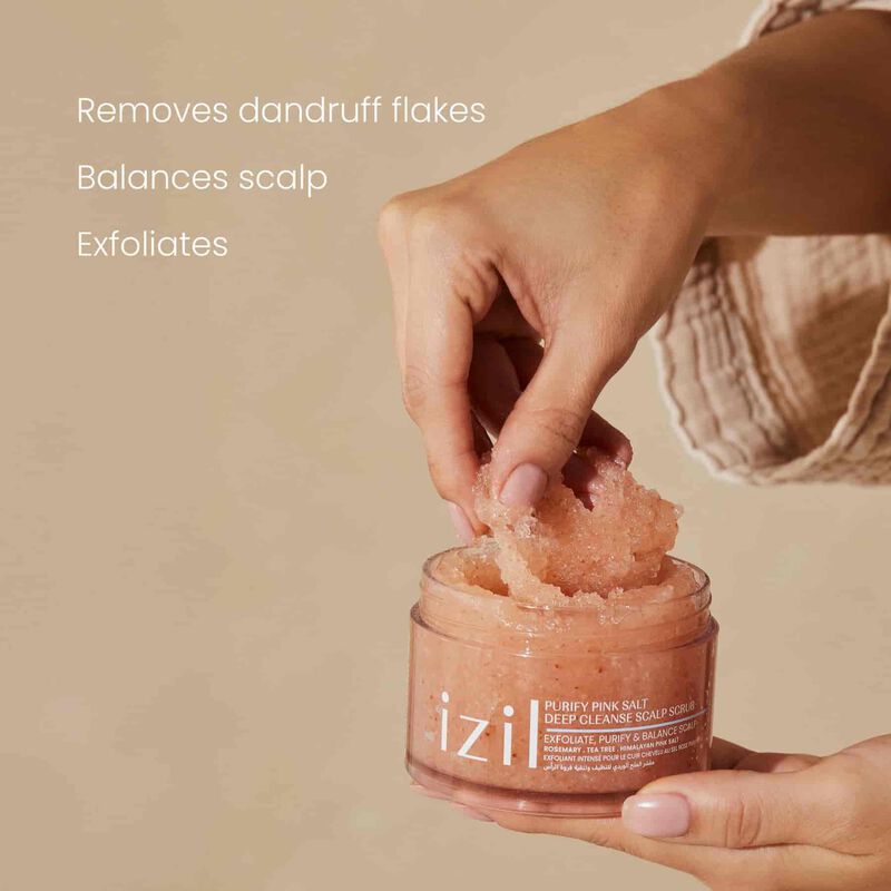 Purify Pink Salt Deep Cleanse Scalp Scrub image number null