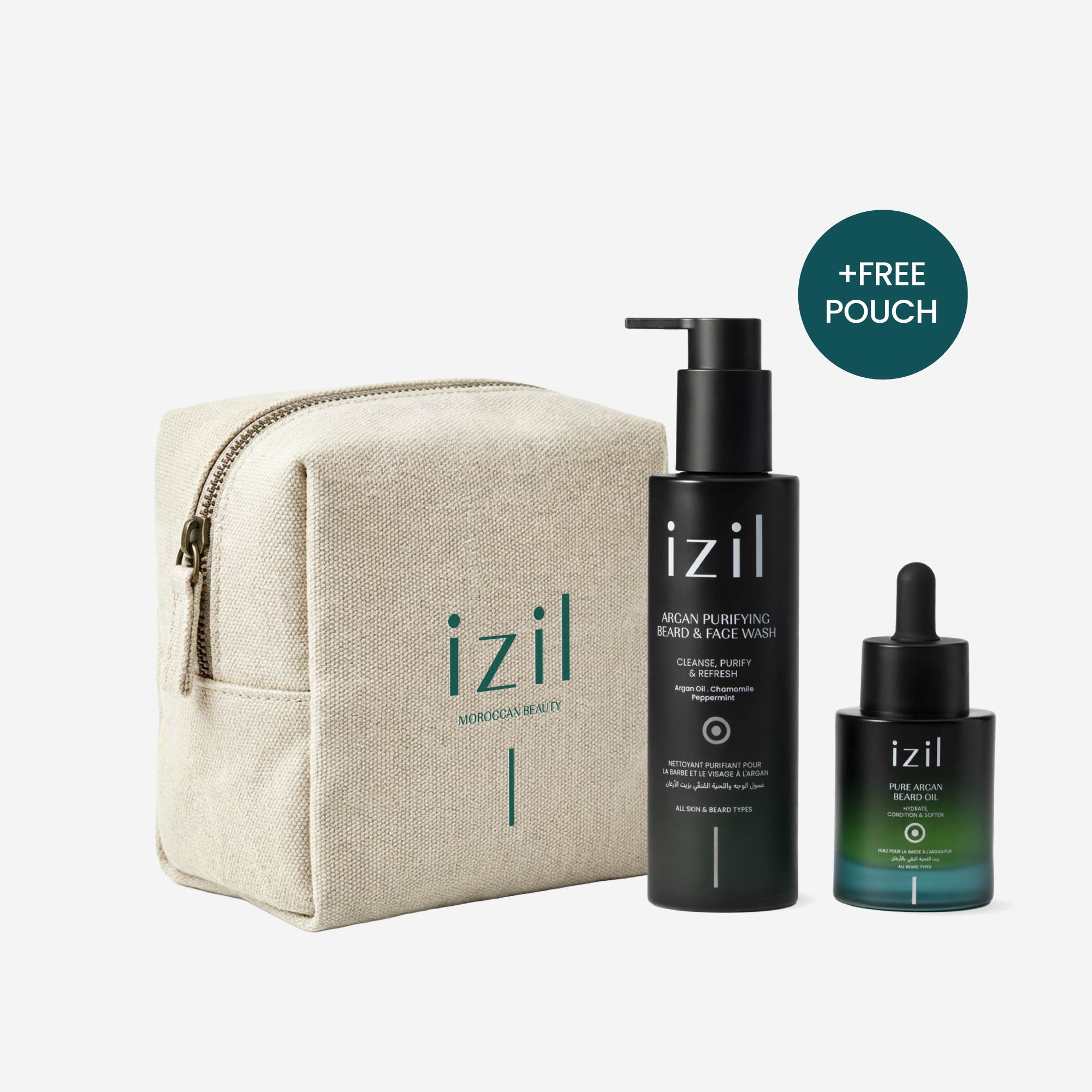 The Argan Daily Men's Grooming Duo