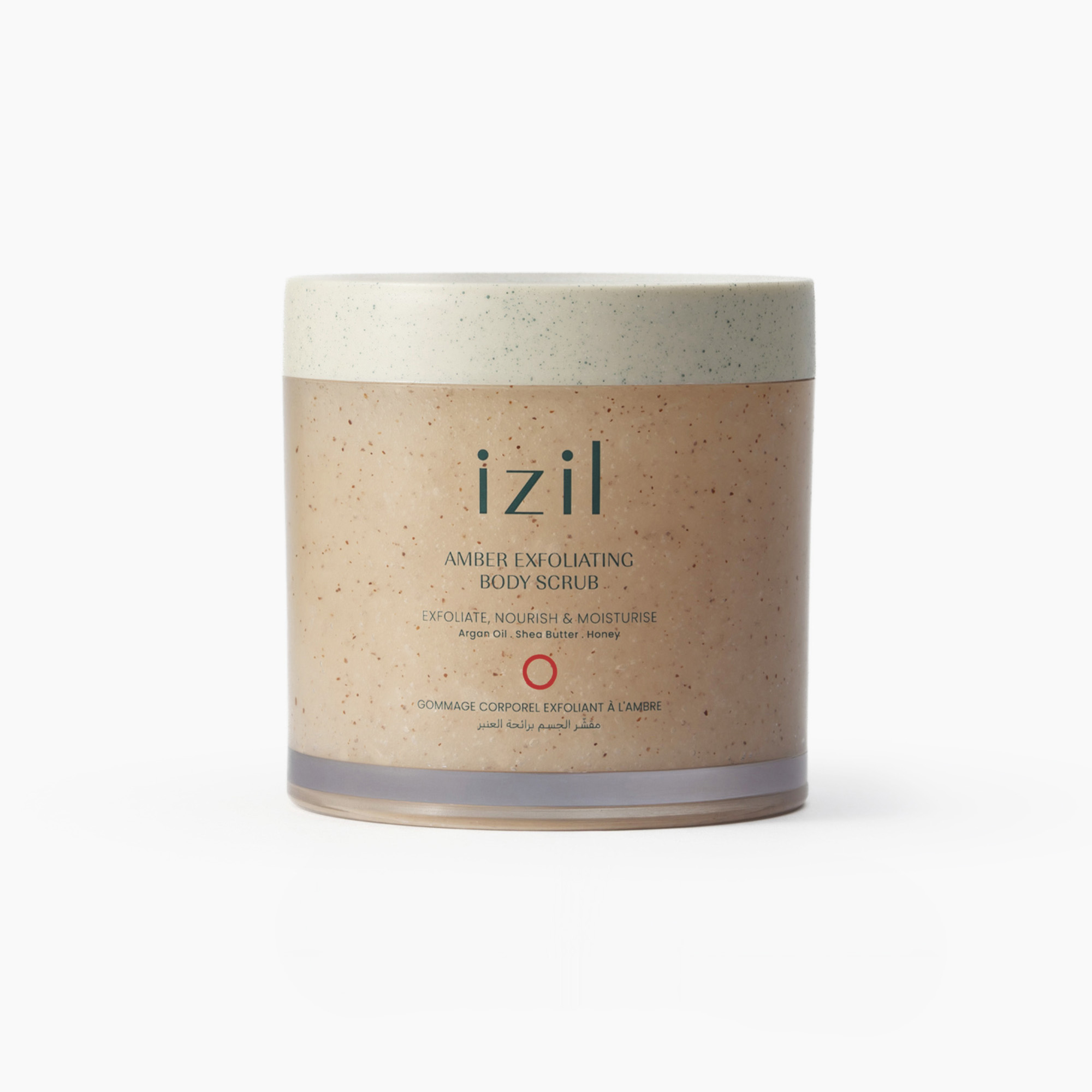 مقشّر الجسم برائحة العنبر